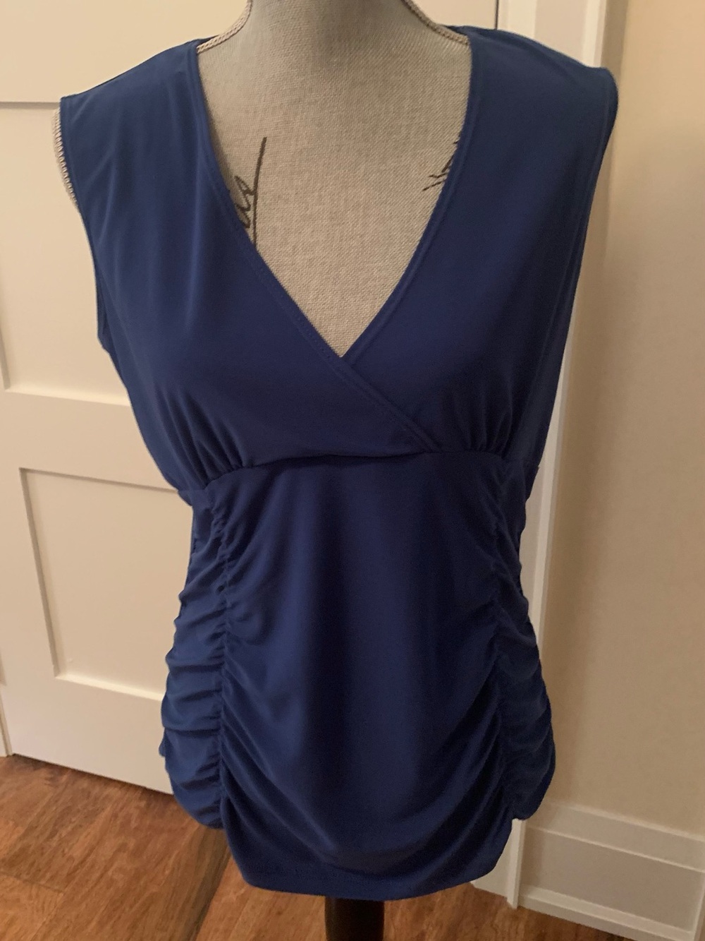 Bellini Royal Blue Sleeveless Tank Top